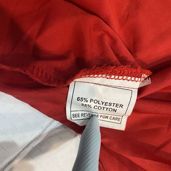 Rancho Semental Estilo Reparo Shirt Red rojo Manga Larga long sleeve Large - Picture 4 of 13